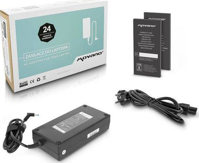 Karikues laptopi Movano 200W, 19.5V 10.3A, pin 4.5x3.0, për HP