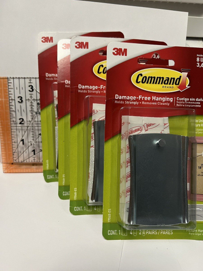 Varëse për korniza 3M Command 17048, deri 3.6 kg, 4 copë