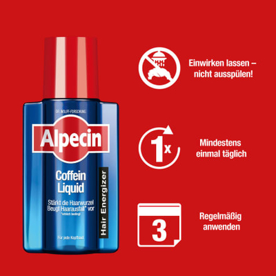 Shampo për flokë Alpecin Hair Growth Energizer Coffein Liquid, 200 ml