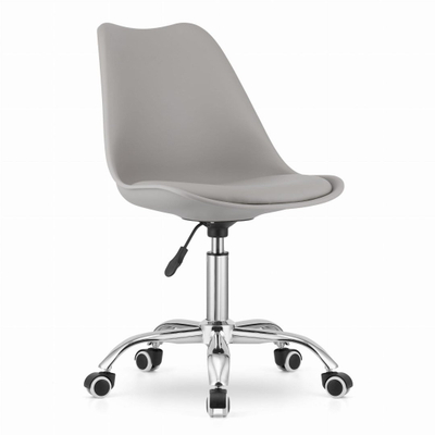 Karrige rrotulluese ALBA, ergonomike, me rrota, gri