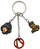 Varëse çelësash Good Loot Borderlands Vex dhe Rafa, dizajn figurash, shumëngjyrëshe