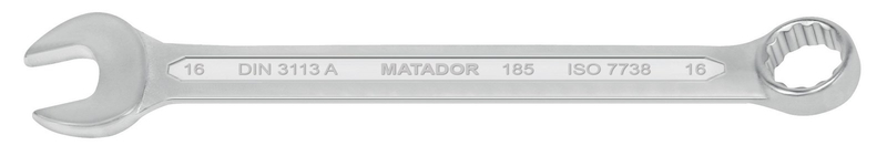 Çelës i kombinuar 16 mm Matador, hiri