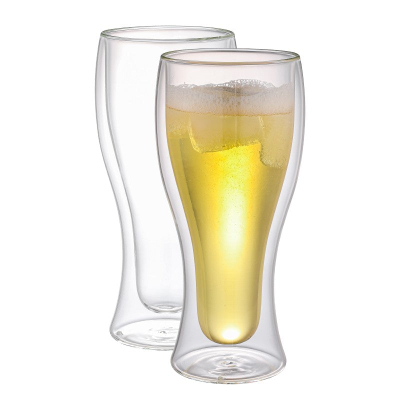 Set gotash termike Zyle ZY1340DG, xham me dy shtresa, 400 ml 2 cope, transparent