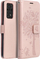 Këllëf telefoni Mezzo Book Mandala për Xiaomi Redmi Note 11 Pro, me portofol, rozë