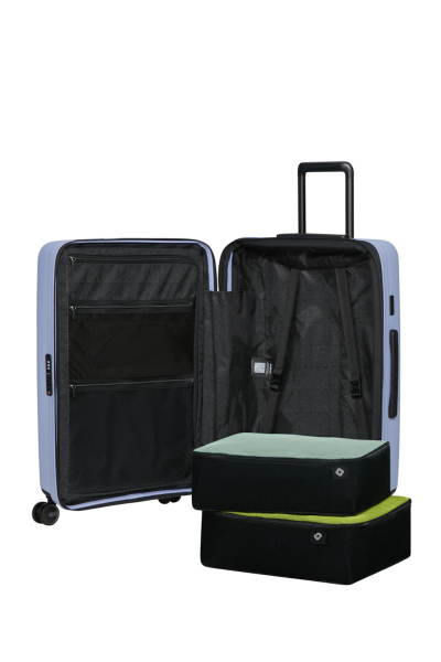 Valixhe Me 4 Rrota Samsonite Restackd 68/25 Cm, E Zgjerueshme Ngjyrë Lavender