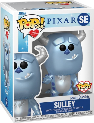 Figurë koleksionare Funko POP Sulley, vinyl, 9 x 6 cm, shumëngjyrëshe
