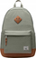 Çantë shpine Herschel Heritage, 27L, EcoSystem 600D, jeshile Seagrass