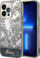 Maskë mbrojtëse Guess GUHCP14LHGPLHG për iPhone 14 Pro, 6.1", Porcelain Collection, gri e tejdukshme