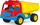 Kamion lodër tipper, 38 cm, plastikë, shumëngjyrësh