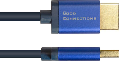 Kabllo HDMI Alcasa 4521-SF010B, 1 m, HDMI 2.1, blu