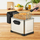 Fritezë elektrike Tefal FR507D Family Pro Digital, 4L, 2400W, inoks argjendtë