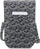 Çantë crossbody Guess GCube Stripe, lëkurë ekologjike, me rrip që rregullohet, e zezë