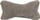 Jastëk për qen Trixie Bendson, 40x22cm, gri e hapur dhe gri e mbyllur