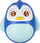 Lodër BAM BAM Tumbler Penguin 481805, si pingvin, për bebe