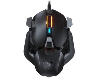 Maus gaming Cougar DualBlader, optik, RGB, ngjyrë e zezë