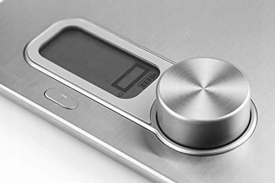 Peshore kuzhine Caso Design, 5kg, dixhitale, çelik inox argjendtë