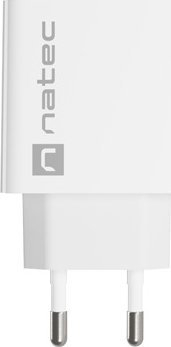 Karikues rrjeti Natec Ribera NUC-2057, 18W, 1x USB A 3A, i bardhë