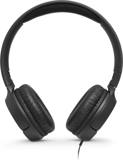 Kufje JBL T500, me kabllo, të zeza