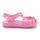 Sandale fëmijësh Crocs Isabela Charm Jr 208445-6S0, materiale Croslite, rozë