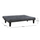 Divan shtrat HM3000.02, stof, 180x82.5x78 cm, gri