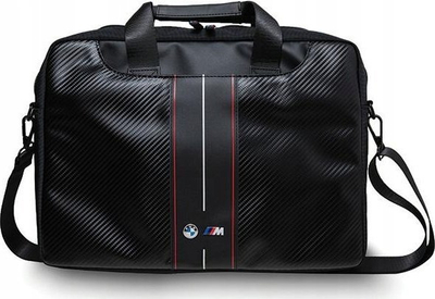 Çantë laptopi BMW Carbon Blue Stripe BMCB15COMSCAKL, 16\", e zezë