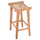Stol mesatar druri mindi & ulëse rattan 40×35×66 cm (HM9382.11)