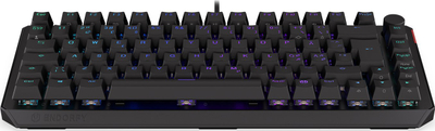 Tastierë wireless Endorfy Thock 75, mekanike Kailh Red, RGB, e zezë