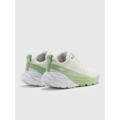 Спортски патики за жени 4F Speed Hiker, TPU и мрежа, гумен ѓон, бели