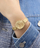 Orë për femra Guess Tri Bellini GW0914L2, e artë