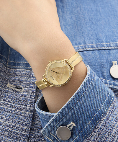 Orë për femra Guess Tri Bellini GW0914L2, e artë