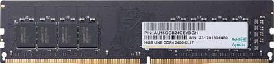 Memorie Apacer DDR4, 8 GB, 3200 MHz, CL22, EL.08G21.GSH