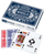 Карти за игра PIATNIK Double Cards Wheels, сет со 2 пакувања, пластични, шарени