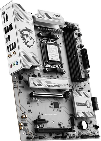 Pllakë amë MSI B850 Gaming Plus WiFi6E, Socket AM5, ATX, gri