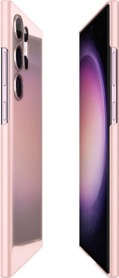 Kapak telefoni Spigen AirSkin, Samsung Galaxy S23 Ultra, plastikë e hollë, rozë misty