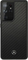 Kuti mbrojtëse Mercedes MEHCS21LRCABK, për Samsung Galaxy S21 Ultra, karbon, e zezë