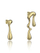 Vathë për femra Marc Malone Averie Gold Earrings MCE24018G, të artë