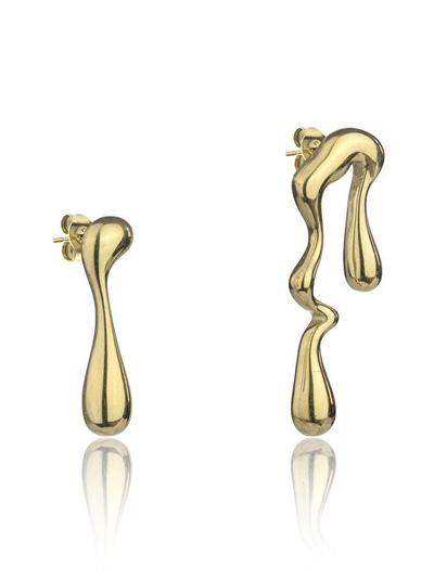 Vathë për femra Marc Malone Averie Gold Earrings MCE24018G, të artë