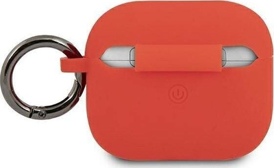 Mbulesë mbrojtëse Ferrari FEA3SILRE për AirPods 3, silikon, e kuqe