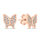 Vathë Brilio Silver Butterfly EA800R