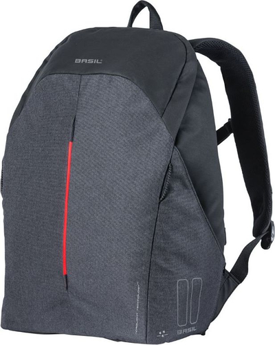 Çantë shpine Basil B-Safe Nordlicht, 15 L, e hirtë