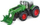 Lodër traktor Bburago Fendt, model me kapëse druri, jeshil