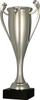 Kupë dekorative Tryumf Silver Plastic Cup T M 7094C, 24cm, diametër 60mm, argjendtë
