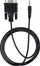 Kabllo serial StarTech.com DB9 mashkull në 3.5mm, 1m, RS232, e zezë