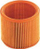 Filtër fshese Starmix Pleated Filter Cartridge 413525, kartushë e sheshtë, portokalli
