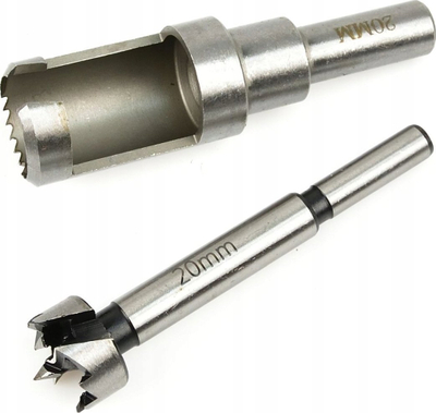 Set prerëse për tapa druri dhe nyje 20mm, çelik HCS