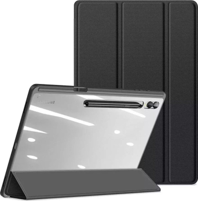 Kapak tablet DUX DUCIS TOBY, Samsung Galaxy Tab S9 Ultra, me stand dhe mbajtëse S Pen, i zi