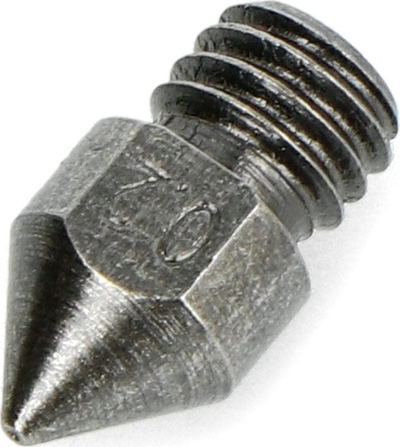 Grip nozzle MK8 për printer 3D, 0.2mm, filament 1.75mm, çelik i forcuar