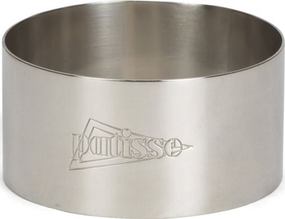 Unazë prerëse Patisse, 9 cm, çelik inox, argjendtë