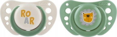 Biberon Chicco Succh Air, silikon, 2–6 muajsh, set me 2 copë