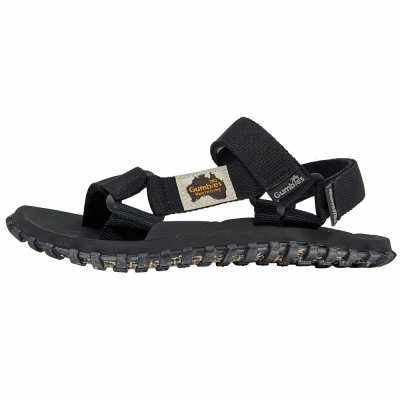 Sandale Gumbies Scrambler, me rrip nga PET i riciklum, me taban gome të zezë